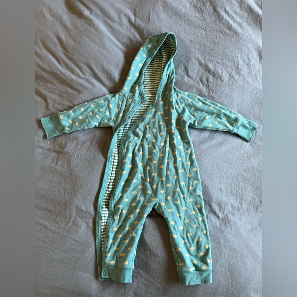 Little Green Radicals snug as a bug play suit